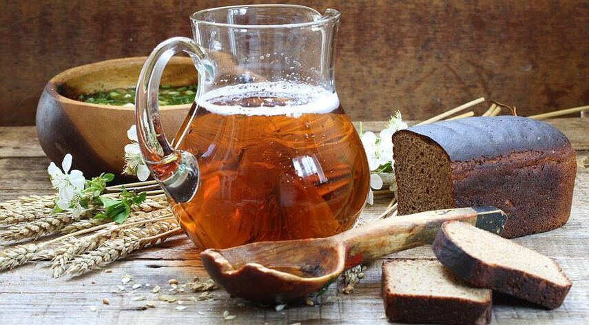 a thabhairt suas kvass ar aiste bia próitéin